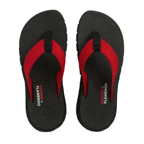 CHINELO RAKKA FLA CB DTK-03 PRETO VERMELHO KENNER 3952
