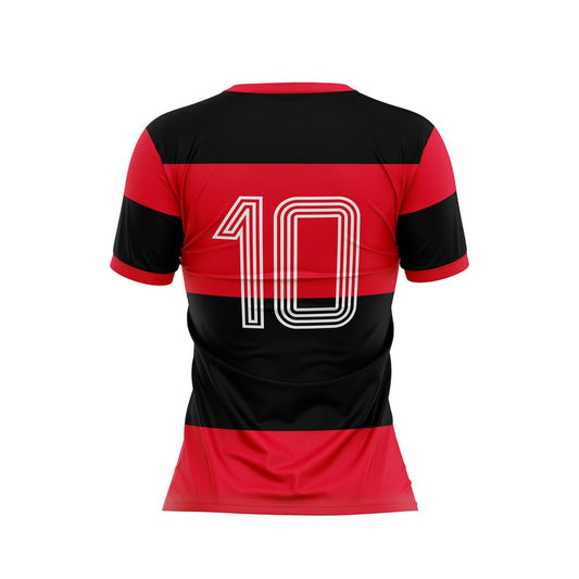 Camisa Feminina Fla Libertadores Zico Braziline