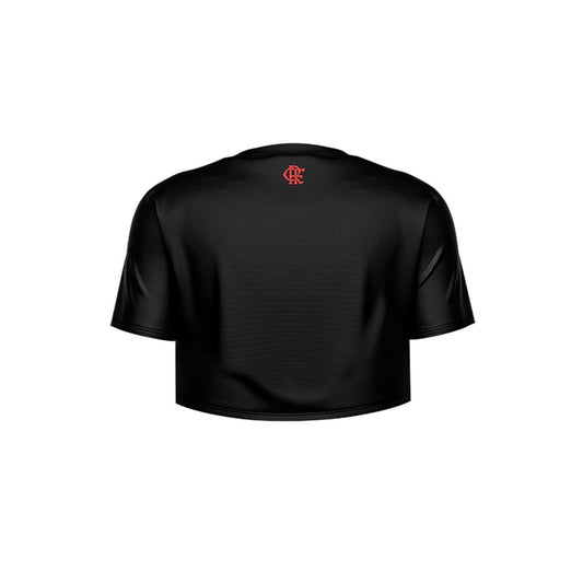 CROPPED AXIE FEM VERMELHO/PRETO 00100572214 FLA