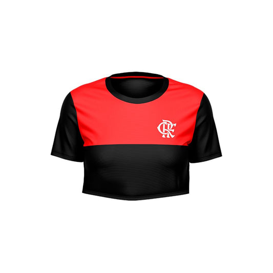 CROPPED AXIE FEM VERMELHO/PRETO 00100572214 FLA