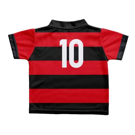 Conjunto Flamengo Helanca Sublimado Torcida Baby