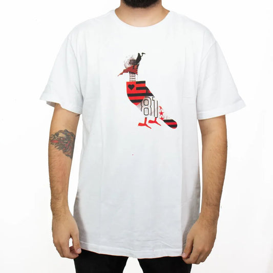 CAMISETA PICA PAU 81 FLAMENGO BRANCO 0063849014