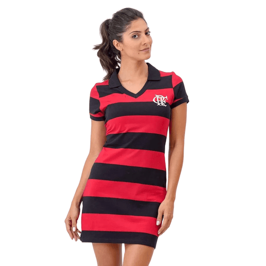 Vestido Flamengo Milly CRF Braziline