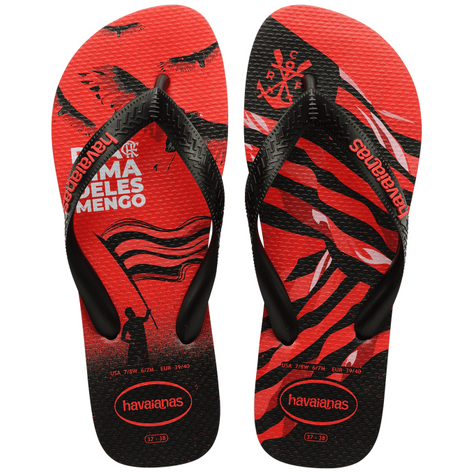 CHINELO HAVAIANAS FLAMENGO TOP TIME ADULTO