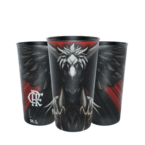 COPO FLAMENGO URUBU 500ML 2022
